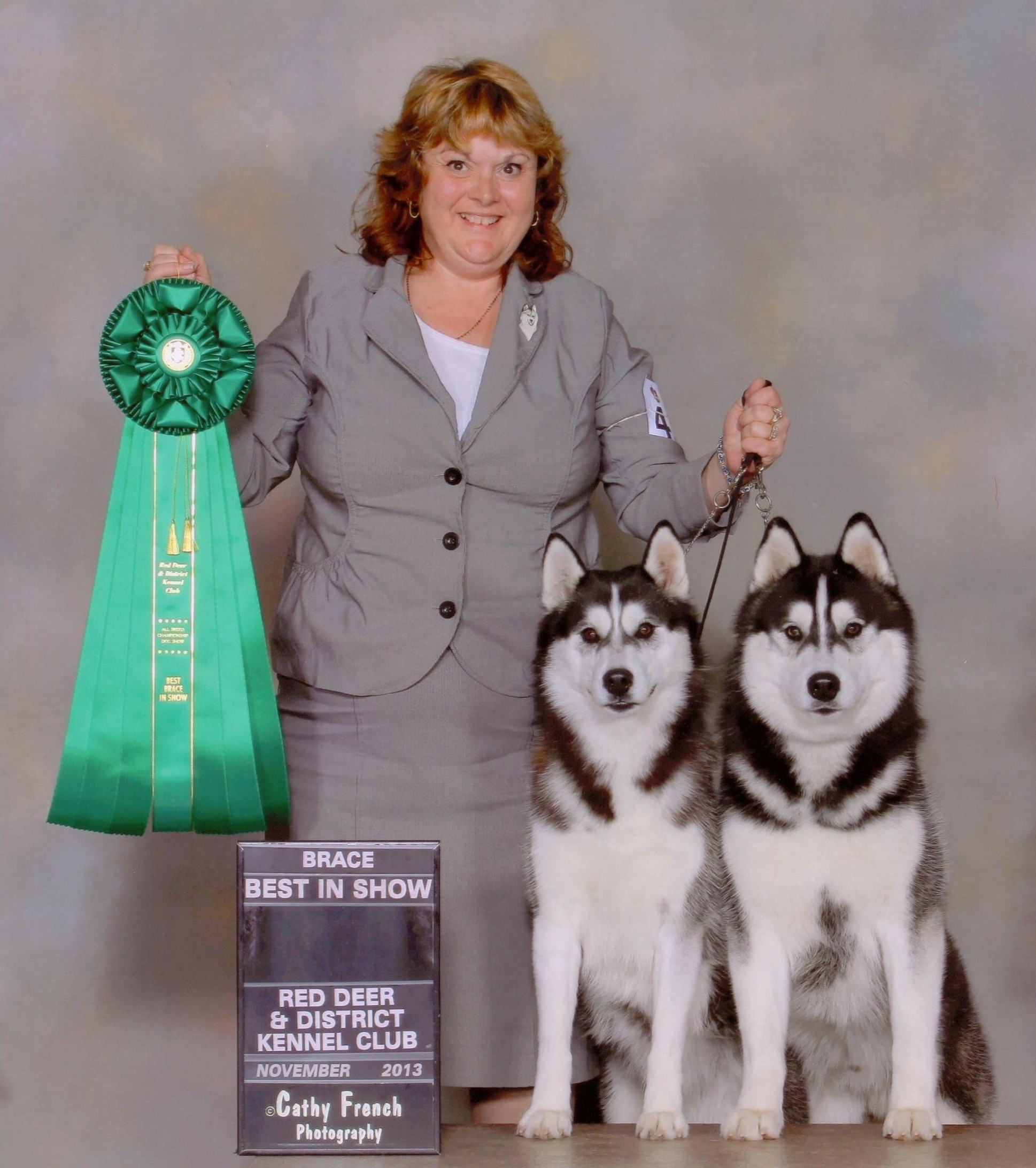 Ebony and Titan Best Brace in Show